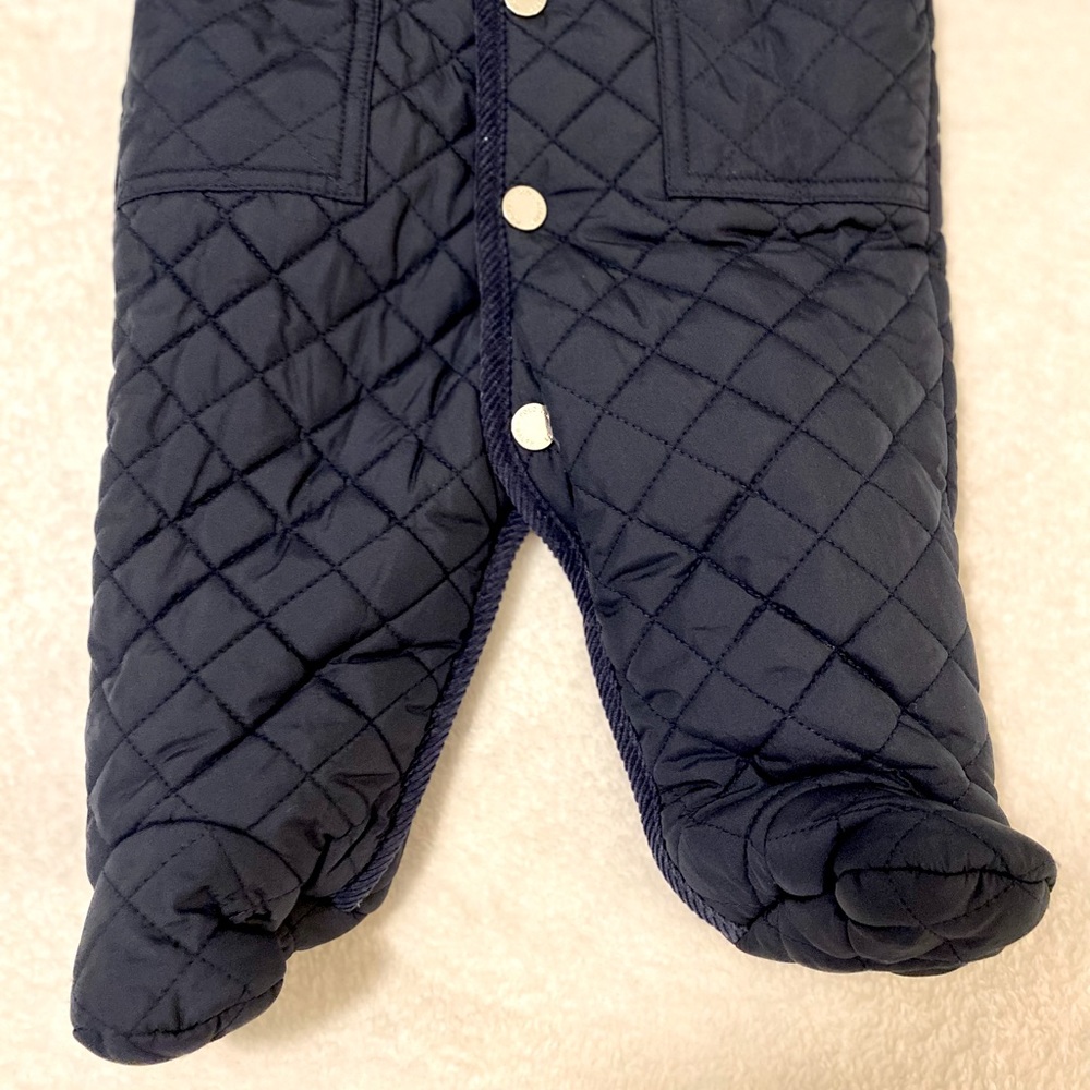 Ralph Lauren 3m navy quilted snowsuit N.O.T. - Picture 3 of 10
